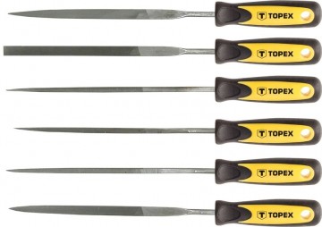 Naaldvijlen set - 140 x 3mm - 6 stuks