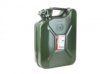 Metalen jerrycan - 10 liter - Met vergrendeling