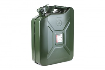 Metalen jerrycan - 20 liter - Met vergrendeling