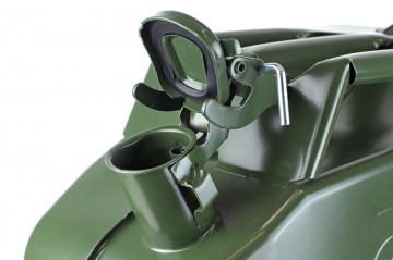 Metalen jerrycan - 20 liter - Met vergrendeling