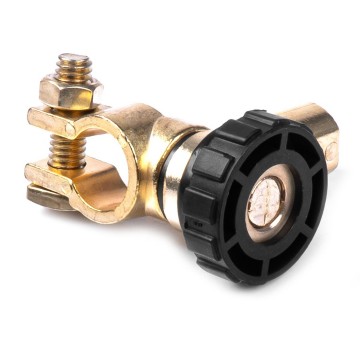 Accupoolklem met stroomonderbreker - 300A - Messing