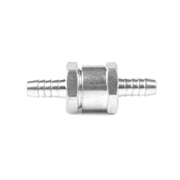 Slangpilaar met terugslag klep - 8mm - Aluminium