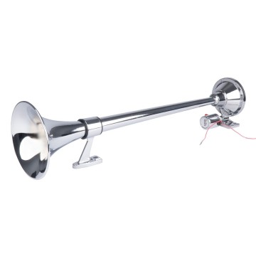 Claxon toeter - 640 mm - chrome - 120 decibel - luchthoorn