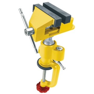 Aluminium bankschroef - 75mm - Draaibaar