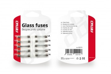 Mini glaszekering set - 10 stuks