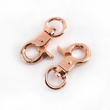 Gesp sluiting - Rose gold - Ooghaak met veersluiting - 30 mm
