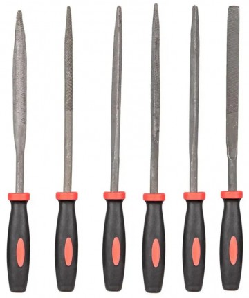 Naaldvijlen set - 100mm - 6 stuks