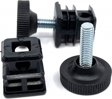 Inslagdop met stelpoot - M12 - 20mm x 1.5-2mm