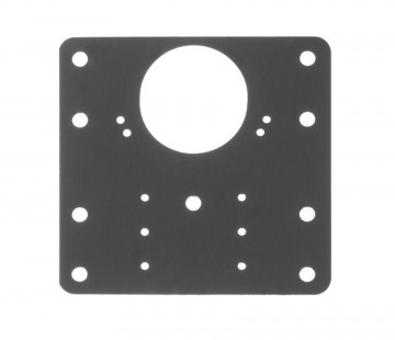 Scharnier reparatie plaat - 90 x 90mm - 4 stuks