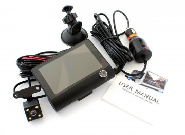 Autocamera set - LCD-scherm - Drie camera's