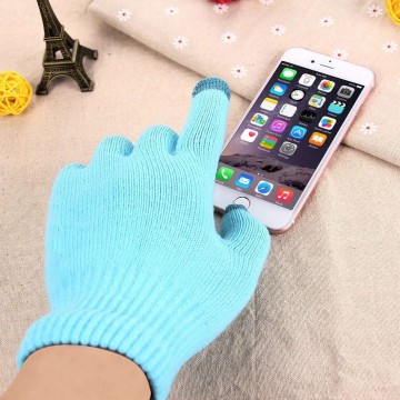 Touchscreen handschoenen - Blauw 2