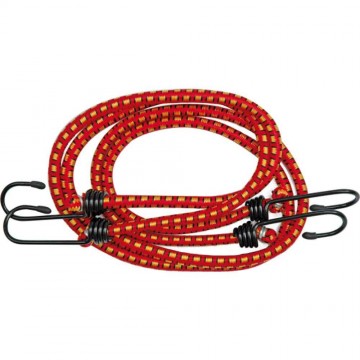 Snelbinder met spinhaak - 200 cm - 2 stuks