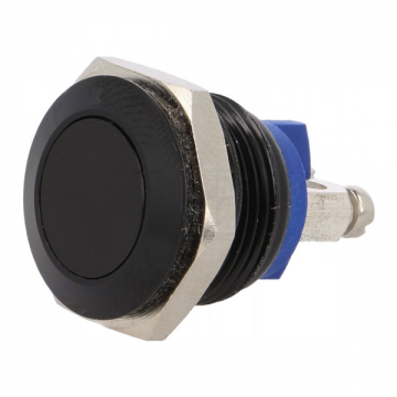 Drukschakelaar 16mm rond - IP65 - vandalismebestendig