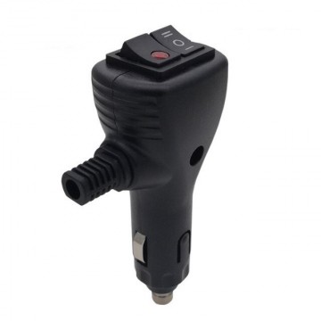 Sigarettenplug - Met standaard en ON-OFF-ON schakelaar - 12 /24V