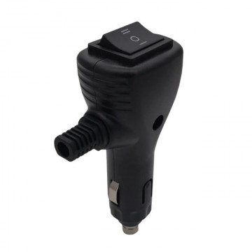 Sigarettenplug - Met ON-OFF-ON schakelaar - 12/ 24V