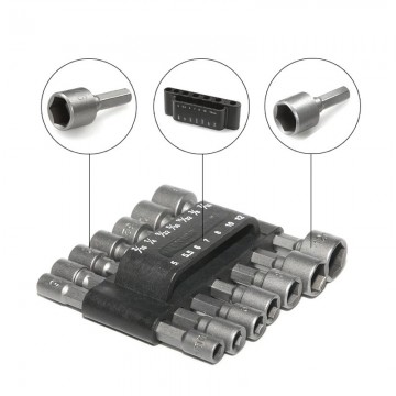 Dopsleutel set - 14-delig - Universeel