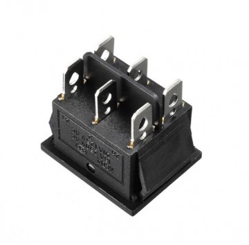 Push schakelaar - 3 Standen - 250V 16A - SP3T