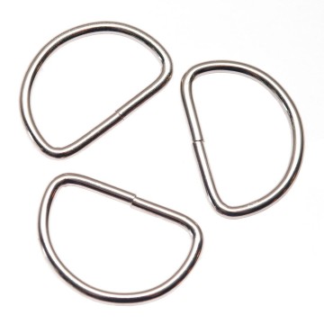 D ring - 40x4mm - metaal