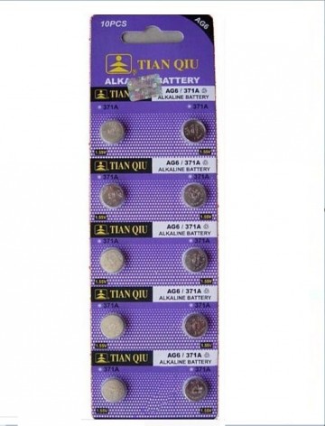 Lithium knoopcel  AG6 / LR 69- 1,5V (10 stuks)