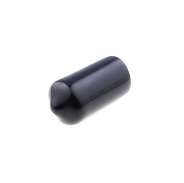 Omsteekdop - 8.5mm - PVC - Niet krimpend - Zwart