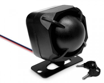 Alarmsirene - 12V - 6 tonen - 112dB