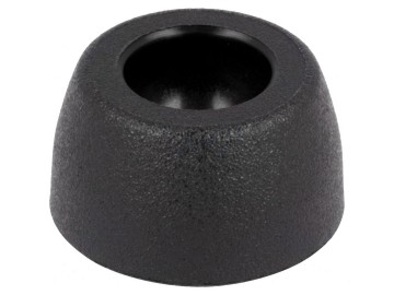 Voetplaat voor stelpoot - 19 x 10.4mm - Polyamide