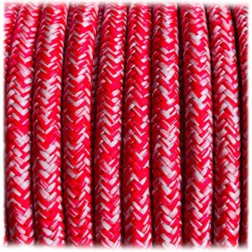 6MM PPM - Red Sweater - 10 meter - #627 - dubbel gevlochten