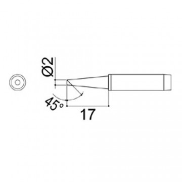 Soldeerpunt kegel 2C2