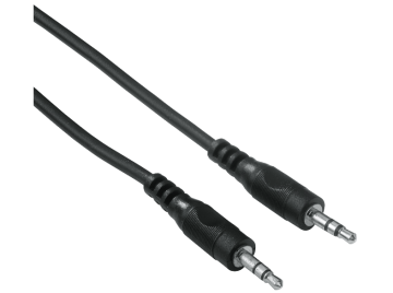 3,5 inch Jack naar 3,5 inch Jack Kabel 5 meter - Zwart