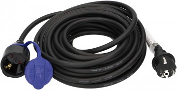 30 meter verlengsnoer - IP44 outdoor - Rubberkabel - H07RN-F