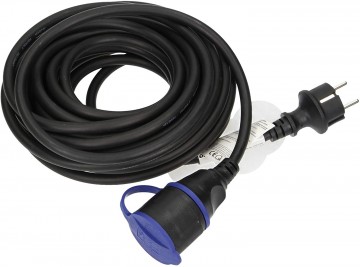 30 meter verlengsnoer - IP44 outdoor - Rubberkabel - H07RN-F