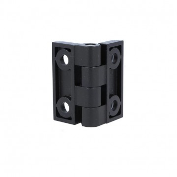 Scharnier - 60x60mm - Gegalvaniseerd - RAL 9005 - Extra sterk