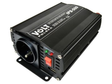 Omvormer auto - 12 Volt naar 230 Volt - 350 Watt - Zwart