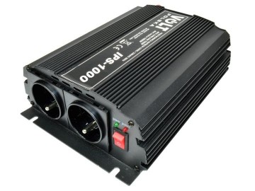 Omvormer auto - 12 Volt naar 230 Volt - 750 Watt - Zwart