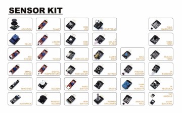 35 delig Sensor Kit compatible met ARDUINO