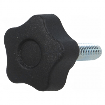 M8 x 55 draadeind met sterknop - diameter 40mm  met schroefdraad 011