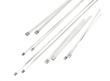 Metalen RVS Tie Wrap - 4,6 x 360 mm - 100 stuks