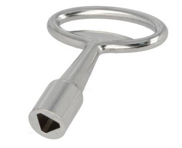 Beugelslot - hangslot T9 driehoek sleutel