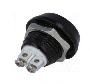 Push schakelaar - 12mm - SPST NO - 36V - Groenv