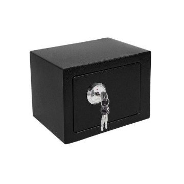 Mechanische stalen kluis - 17 x 23 x 17cm - Met sleutels