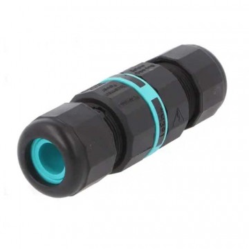 4 aderige kabelverbinder - schroefconnector - waterdicht IP68 - Premium