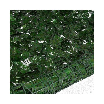 3m artificial ivy leaf screening trellis hedge garden fence wall balcony privacy 215995171
