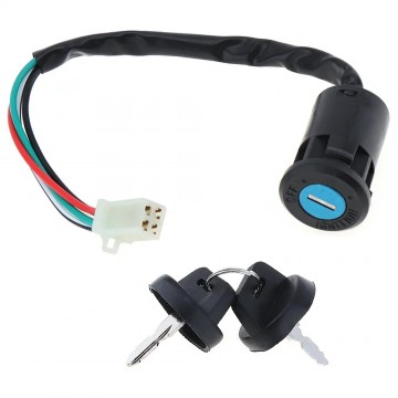 Schakelaar contactslot - 29mm - Waterproof - Quads / motors - Universeel - Male