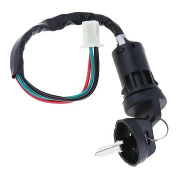 Schakelaar contactslot - 29mm - Waterproof - Quads / motors - Universeel - Male