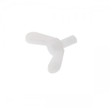 M4 nylon vleugelbout - 4 x 8mm - 10 stuks