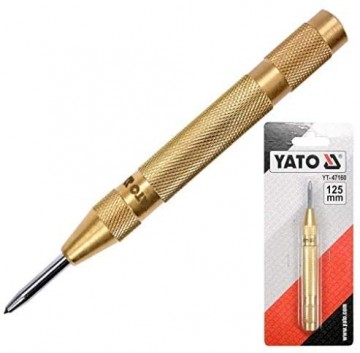 Automatische centerpons / punt - 125mm - Messing 