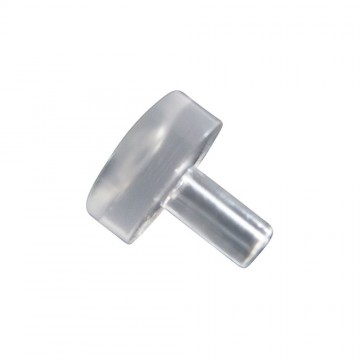 Glasbuffer transparant - 12 x 2 x 4mm - PVC