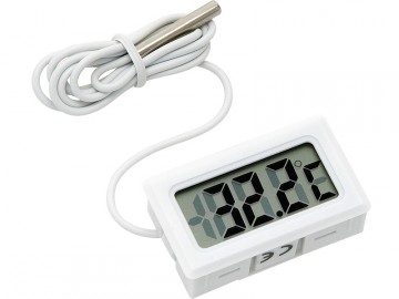 Thermometer Digitaal Mini LCD - Wit TH011