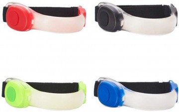 Hardloop verlichting voor arm en been - Rood