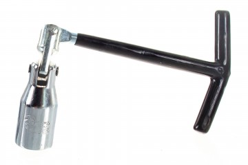 Flexibele bougiesleutel - 21mm - Met T handvat